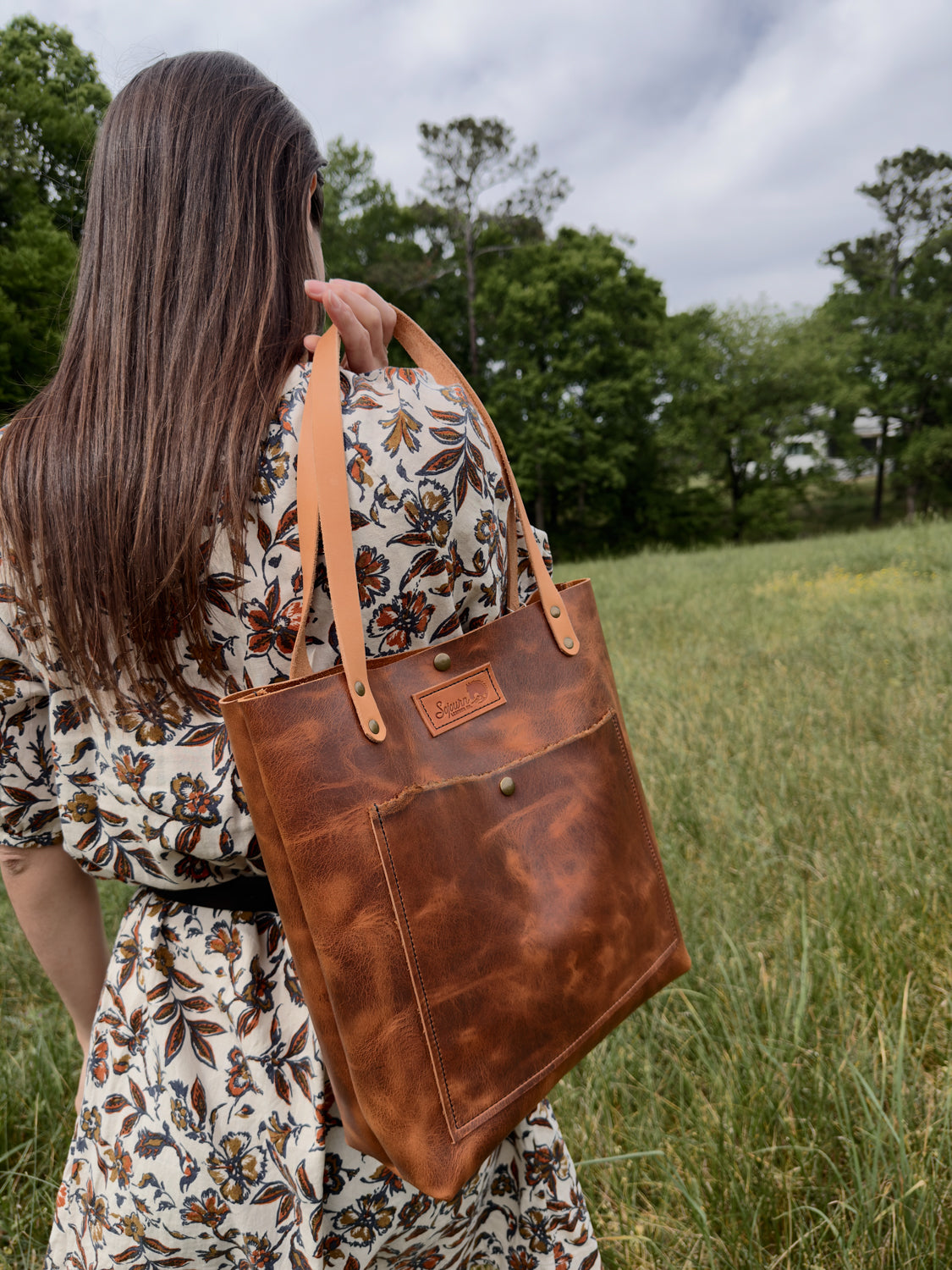 Savanna Tote - Cypress - “Live Edge”