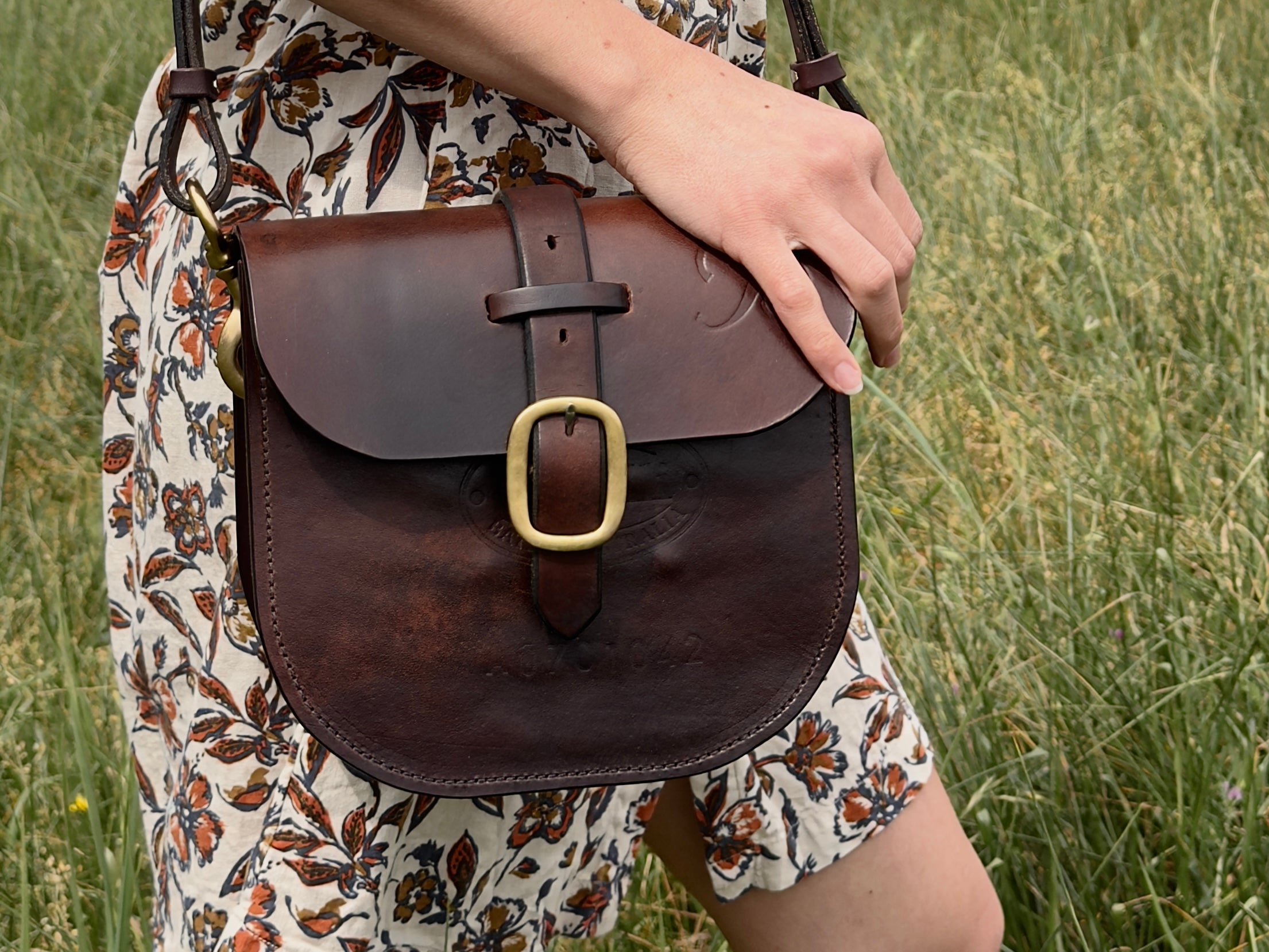 Isla Crossbody Bag - Repurposed Saddle Handbag