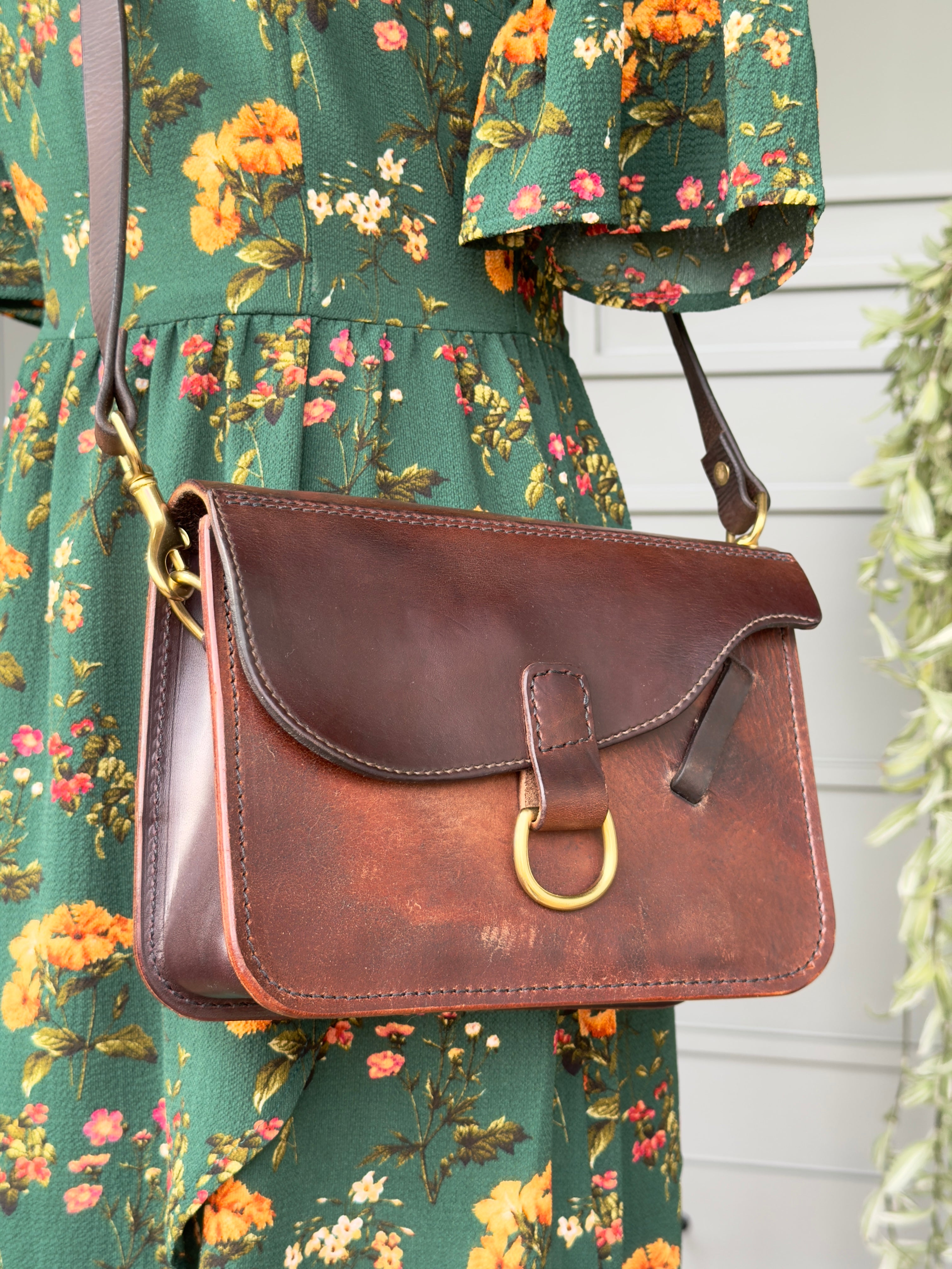 Chloe Crossbody Bag - Repurposed Saddle