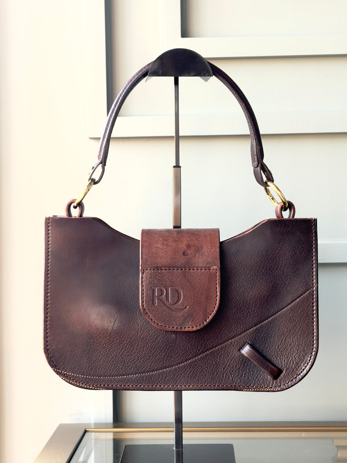 Big Sylvie - Repurposed Saddle Handbag