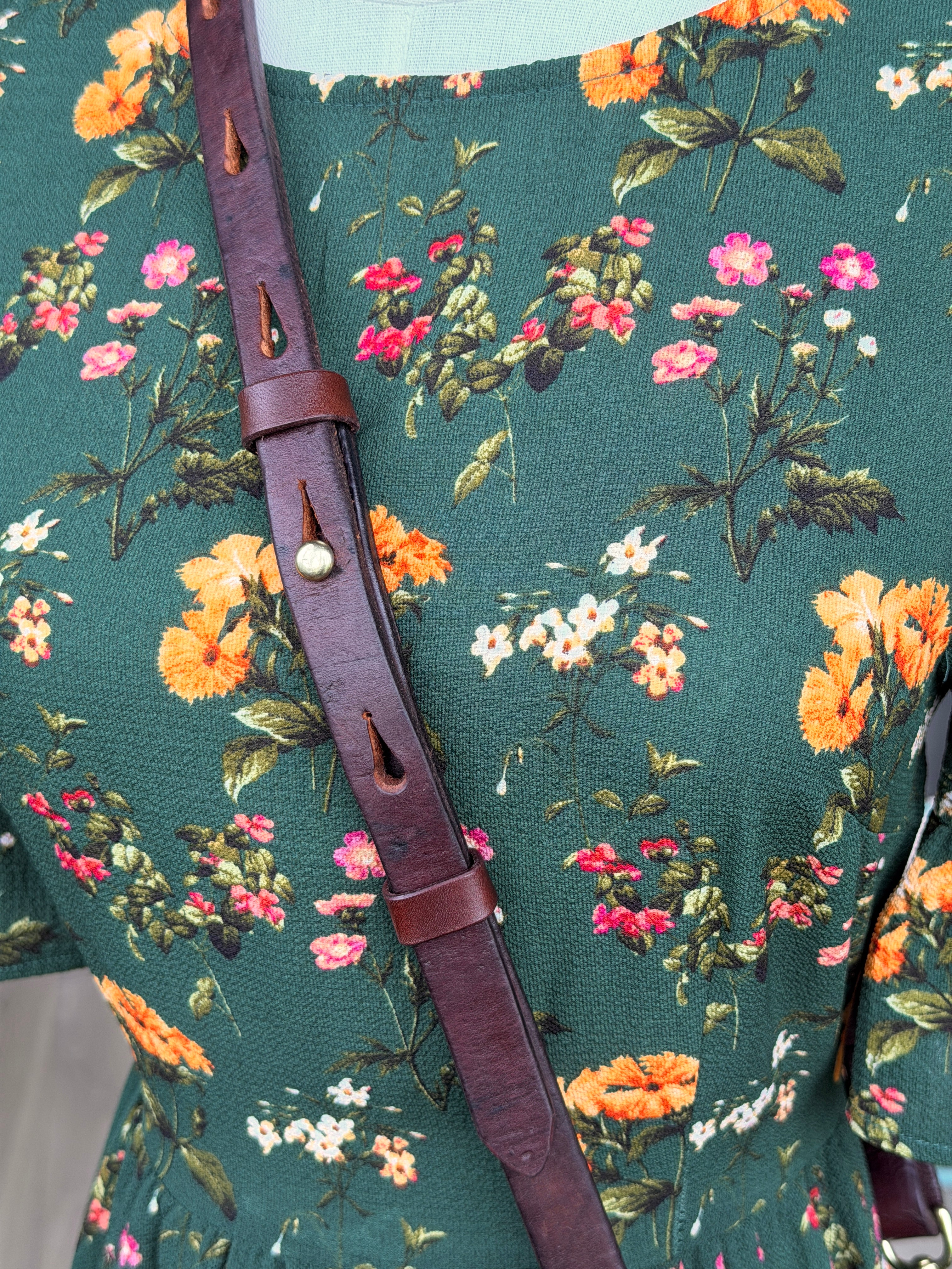 Wren Crossbody - Repurposed Saddle Handbag