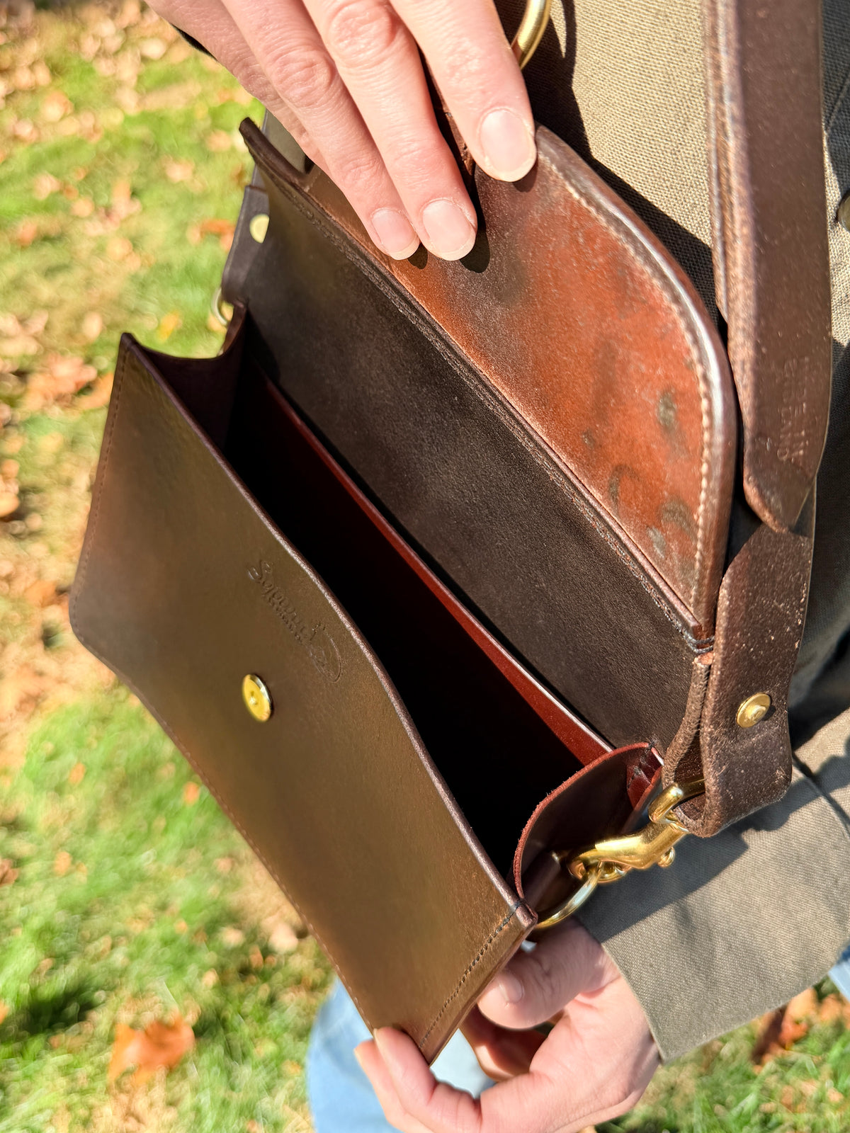Chloe Crossbody Bag - Repurposed Saddle