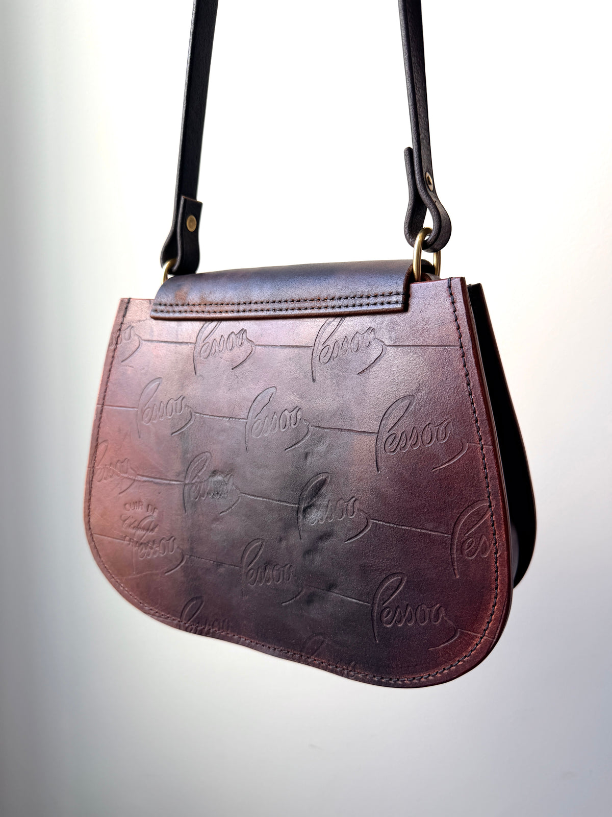 Maple - Repurposed Saddle Handbag - Pessoa